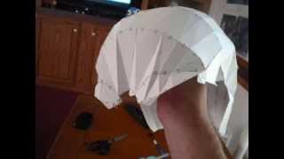 Pepakura Captain America Helmet Build