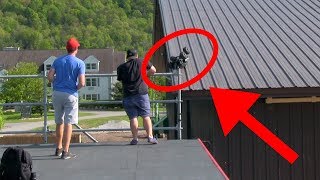 X-Maxx STUCK on Roof! Woodward BTS | Traxxas Underground
