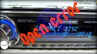 Магнитола Pioneer DEH-P5950IB не выбрасывает CD диск