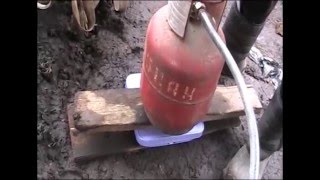 Заправка пропанового баллона в домашних условиях