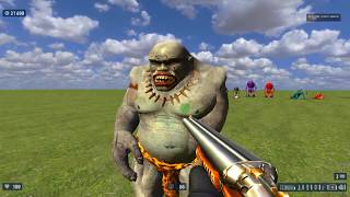 Serious Sam HD - Remastered Enemy Resource (HD) 2017 Demonstration