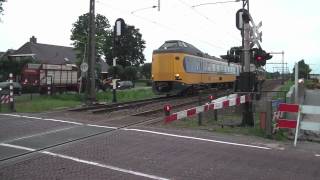 Trekker ramt spoorboom