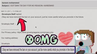 Growtopia | UNBANNED!! #OMG