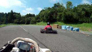 ガチコミ　ローリングスタート　20120717　Family Kart 走行会　DRIFT HD720