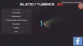 Vuscando tubipapillas en las cuevas en slendytubbies 2D