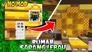 Cara Tinggal Didalam SARANG LEBAH Di MCPE - MINECRAFT INDONESIA