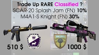 CS:GO Trade Up 40%: M4A1-S Knight & SCAR-20 Splash Jam (Factory New) ...?