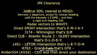 [REAL ATC] New York - JFK KJFK (Clearance Delivery)