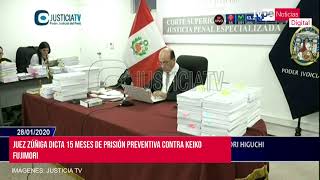 ? Keiko Fujimori: se inicia lectura de resolución sobre prisión preventiva en su contra