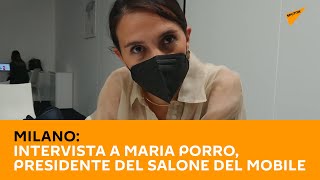 #Milano: Intervista a Maria Porro, Presidente del Salone del Mobile