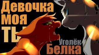 Animator Tribute | Коты Воители / Белка и Уголек - Девочка моя...ты...