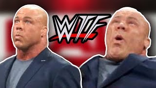 WWE RAW WTF Moments | Triple H Flattens Pneumonia-Ridden Kurt Angle
