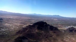Approach and landing in Tucson, AZ