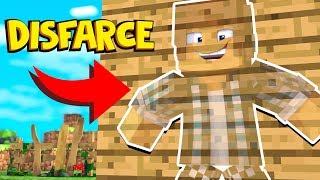 Minecraft: ESCONDE-ESCONDE COM DISFARCE INVISÍVEL !!