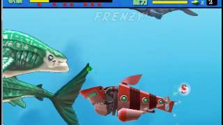 Feeding Frenzy custom level : Hungry Shark World !