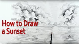 How to Draw a Sunset