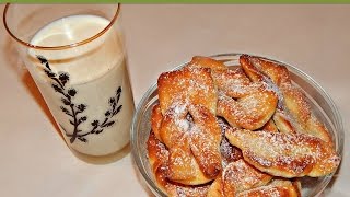 Вергуны на кефире. Хворост. Очень просто! / Verguna on kefir