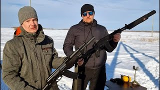 Сайга мк 5,45 vs Тр3 5,45 на 100, 200м
