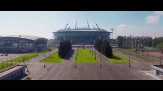 Стадион «Крестовский» / «Зенит Арена» с воздуха  Июнь 2016