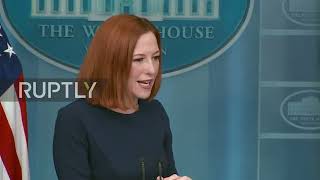 USA: "This isn't the appropriate time"- Psaki on Blinken-Lavrov meeting