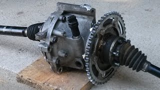 Montaje de la corona de moto en el diferencial | Español | España