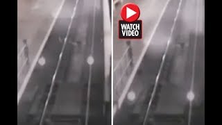 Creepy Ghost Train Caught On CCTV Footage In China