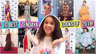 10 BEST ZENDAYA LOOKS OF 2018! | Zendaya’s Top Looks! | Inspiring Vanessa