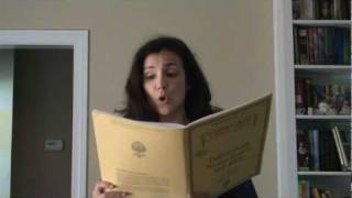Danza, danza, fanciulla gentile - low voice