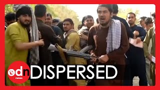 Taliban Enforcers LASH OUT at Passport Office Crowds