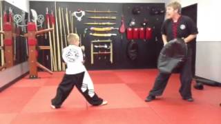 Brayden's Yellow Sash Test