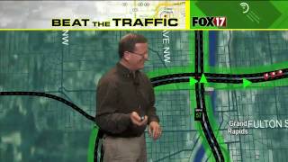 Fox 17 traffic reporter can't stop laughing live on TV