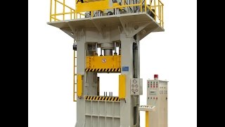 H frame SMC Compression Moulding Hydraulic Press | 300 tons SMC Manhole Cover Press Machine