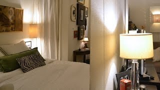 Small space living:  my NYC studio apartment
