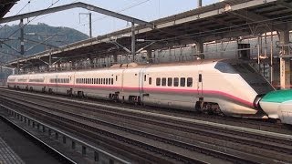 東北新幹線E3系R編成 『こまち』マーク無しで走る