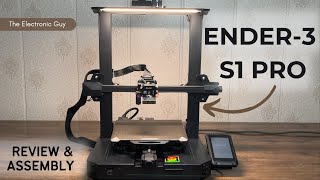 Ender-3 S1 Pro 3D printer is "Amazing" | Complete Assembly and Review