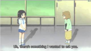 Nichijou Sakurai sensei asks Nano a question
