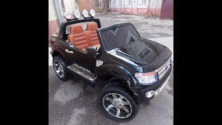 электромобиль детский Обзор и тест драйв детского электромобиля FORD RANGER