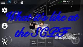 What it’s like in the foundation [SCPF] | Roblox