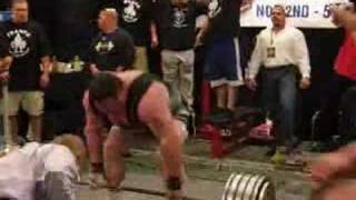 World record deadlift 1003lb andy bolton