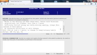 USMLE Step 2 CS, Patient note #4, palpitations