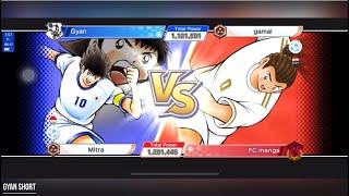 Gyan short vs Fc Manga CAPTAIN TSUBASA team dream