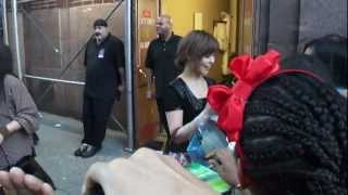 Wonder Girls leaving IHeartRadio and giving autographs @ I Heart Radio Studio NYC 9/5