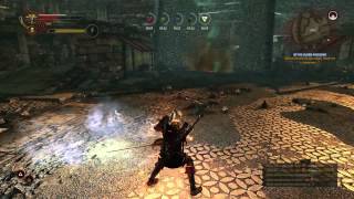 The Witcher 2 - High Level Mage Gameplay - Of His Blood and Bone Quest