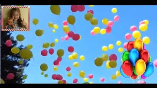 Италия Аня Шарики воздушные у Анечки летят  Песенка веселая Летят шары в небо