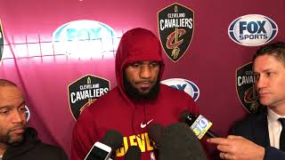 LeBron James said best thing about Round 1 is young Cavs gained composure