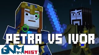 Minecraft Story Mode - PETRA VS IVOR Fight
