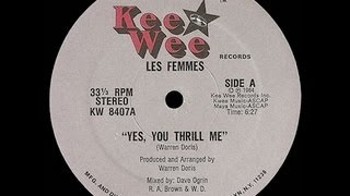 MC - Les Femmes - Yes, you thrill me