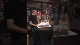 Driekus & Mirjam 15 jaar getrouwd taartceremonie