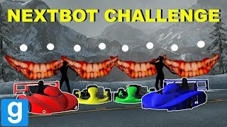 SCARY CHASING NEXTBOT CHALLENGE! - Garry's mod Sandbox