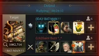 Clash Of Kings : BATTLE - 181 Offensive Damage VS 190 Defensive Damage